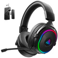 OneOdio EKSA MaKo BT — Headset Gaming 2.4 GHz/Bluetooth com Mic e 20 ms