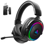 OneOdio EKSA MaKo BT — Headset Gaming 2.4 GHz/Bluetooth com Mic e 20 ms