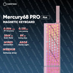 IROK Carotmas Mercury68 Max mars68 pro Mercury 68 Gaming Magnetic Mechanical Keyboard Rapid Trigger 0.001 8K Wired Gamer Keyboard