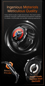 Sapphire 2025 New Health Managed Smart Watch Health Measurement Blood Fat Uric Acid Call ECG+PPG Blood Pressure Health Smartwatch iOS