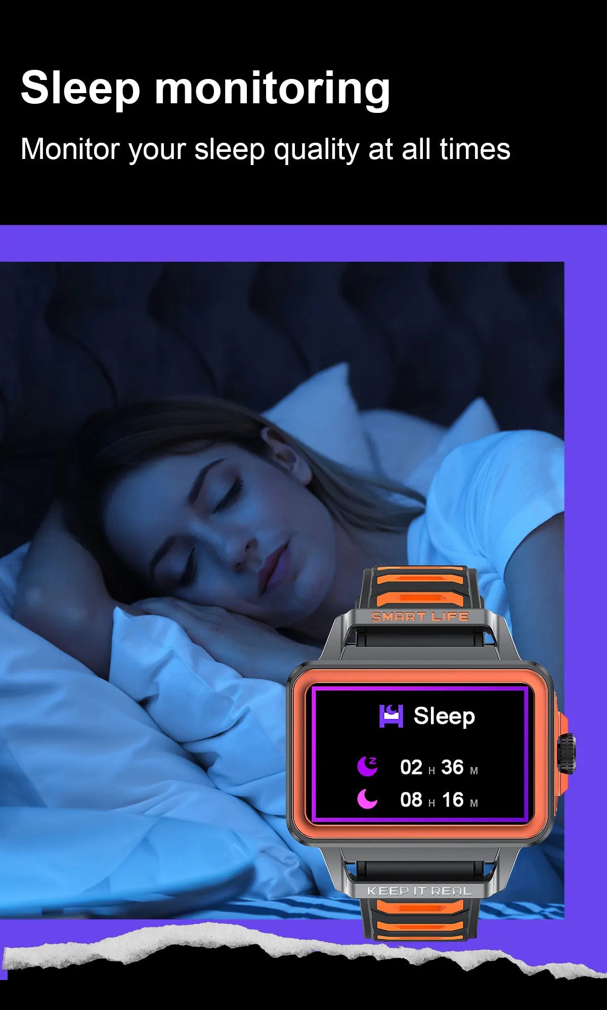 SENBONO Smart Band – Saúde Completa, Desporto e Conectividade Android/iOS