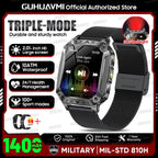 Smartwatch Militar 2026 – Robustez Extrema, Lanterna LED e Autonomia XL