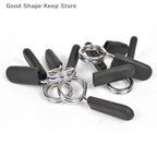 High-Quality Barbell Clamp Spring Collar Clip For Gym Dumbbell Lock Standard Weight Lifting Kit Fitness Workout Body Building