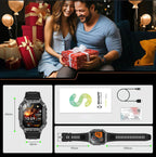 Smartwatch Militar 2026 – Robustez Extrema, Lanterna LED e Autonomia XL