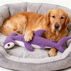 Peluche Tubarão Resistente com Som – Brinquedo Interativo de Dupla Camada