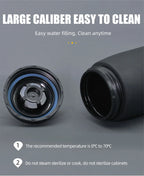 ThinkRider 620ml/750ml MTB Bicycle Water Bottle, Road Bike Water Bottle, Outdoor Sports Plastic, Portable, Large Capacity Drink, Cycling