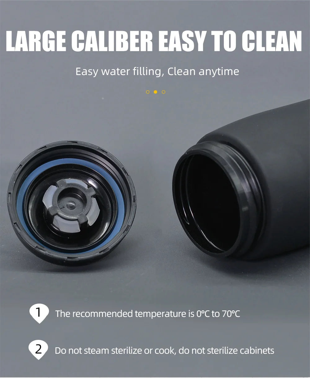 ThinkRider 620ml/750ml MTB Bicycle Water Bottle, Road Bike Water Bottle, Outdoor Sports Plastic, Portable, Large Capacity Drink, Cycling