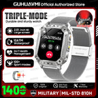 Smartwatch Militar 2026 – Robustez Extrema, Lanterna LED e Autonomia XL