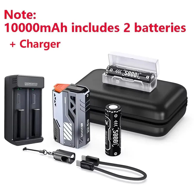 Power Bank 10000–50000mAh — Bateria Removível 22.5W Carga Rápida