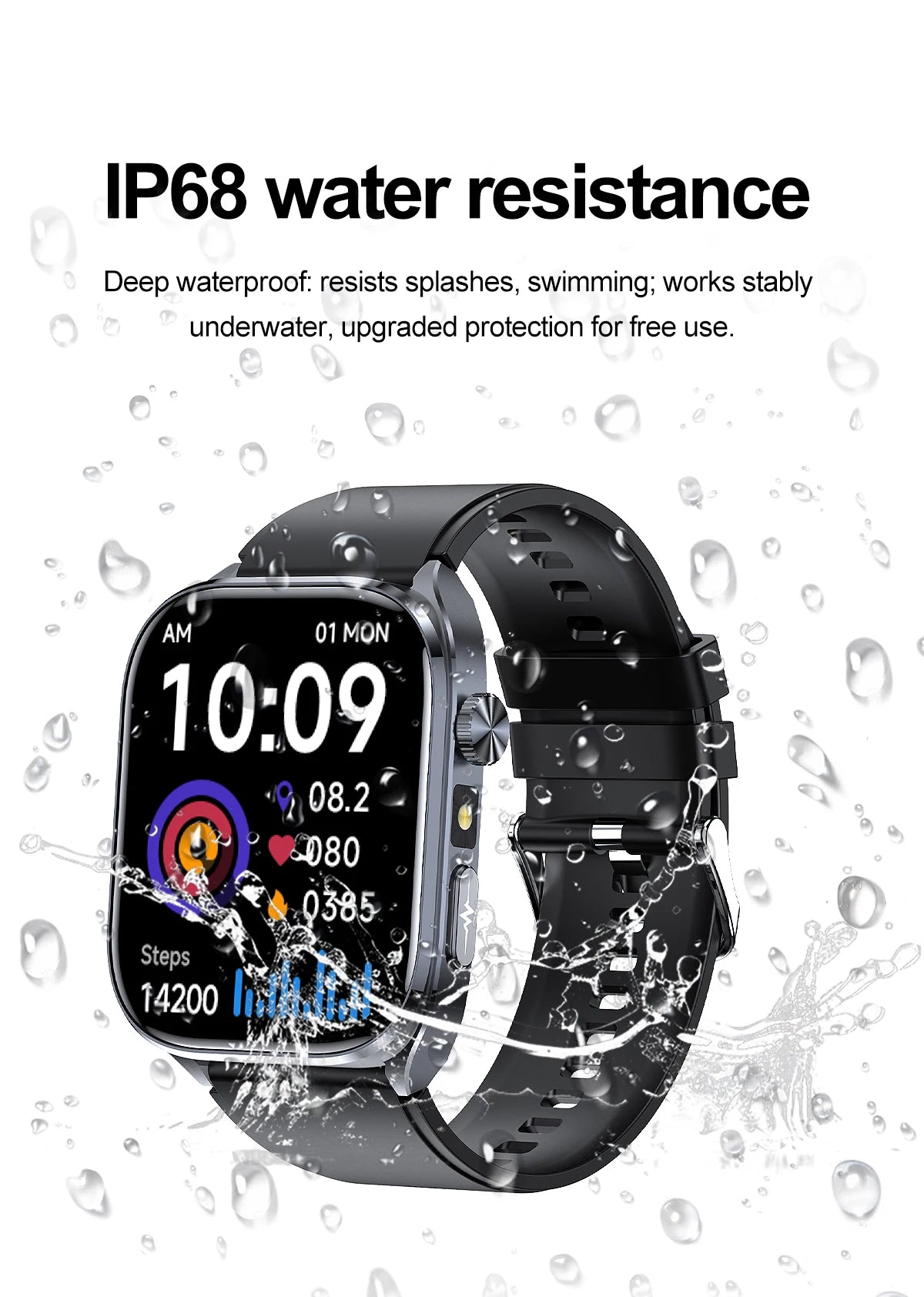 2026 New AI Health Care Accurate Detection ECG SmartWatch Blood Pressure Lipids Uric Acid Analysis Bluetooth Call Smart Watches