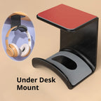 Suporte de Headphones para Debaixo da Secretária — Gancho Multicor Universal