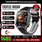 Smartwatch Militar 2026 – Robustez Extrema, Lanterna LED e Autonomia XL