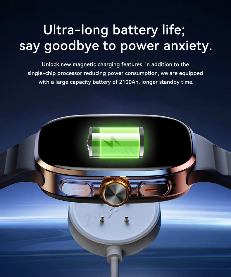 Smartwatch M99 – Ecrã XL, Câmara Giratória e Android Integrado