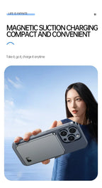 Lenovo 50000mAh 3‑in‑1 Power Bank — Magnético Wireless 22.5W MagSafe