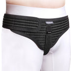 VELPEAU Hernia Belt with 2 compression pads, adjustable Hernia Truss support for single/double inguinal hernias for men and women.