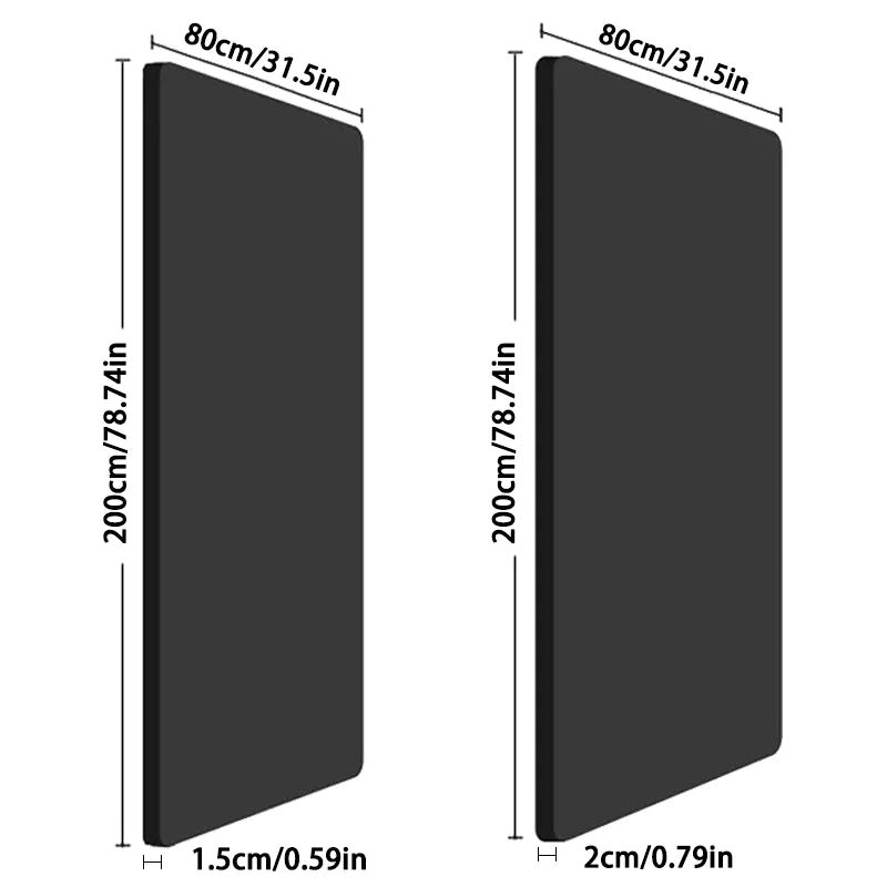Tapete de Yoga NBR 15/20 mm Antiderrapante e Impermeável para Treino e Outdoor