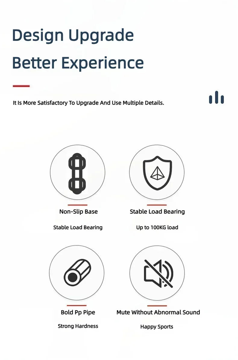 H‑Grip PushUp Pro – Barras de Flexão Antiderrapantes para Treino de Braços e Peito (2 pcs)