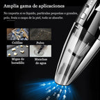 Aspirador Portátil Sem Fios com Sucção Ciclónica para Carro e Casa