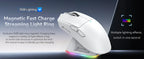 Hot Sale ATTACK SHARK X11 Wireless Gamer Mouse with Charging Dock PixArt PAW3311 Gaming Sensor 22000 DPI, BT/2.4G Wireless Mouse