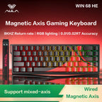 AULA WIN 68 HE Magnetic Axis Keyboard RT Gaming Mechanical Keyboard Wired 8KPolling Rate Full-Key Hot-Swappable