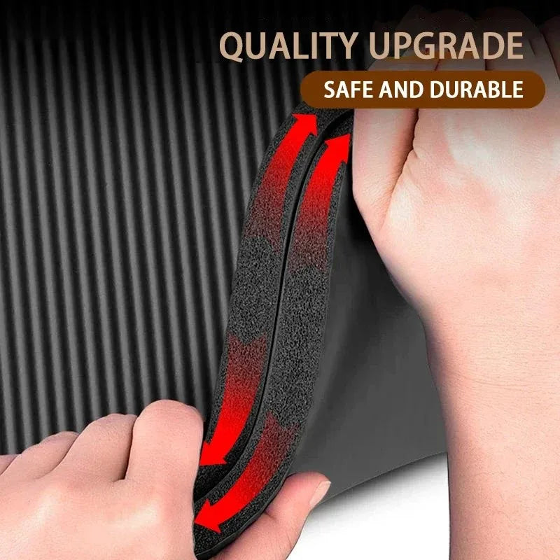 Tapete de Yoga NBR 15/20 mm Antiderrapante e Impermeável para Treino e Outdoor