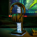 Suporte RGB para Headphones com 2 Portas USB — Hanger Gaming de Secretária