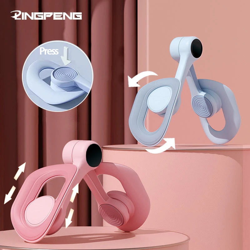 HipFlex Pro – Treinador Portátil de Glúteos e Coxas com Resistência Ajustável e Design Multifuncional