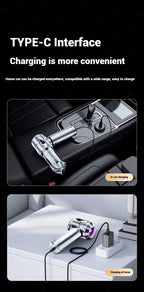 Aspirador Portátil Mini 998000PA para Carro e Casa com Função Sopro