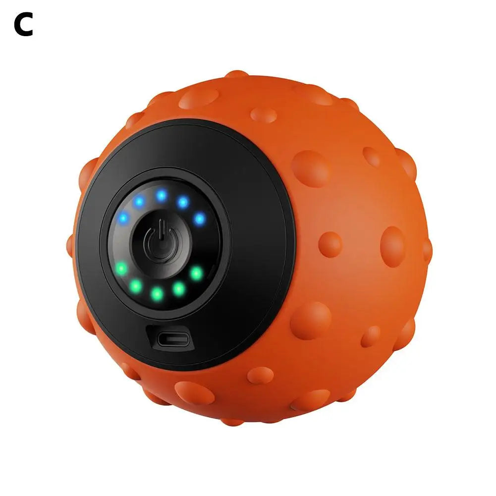 Electric Massage Ball Health Care Fascia Ball Muscle Relaxation Ball Massager Fitness Yoga Exercise Vibrating Yoga Fitness
