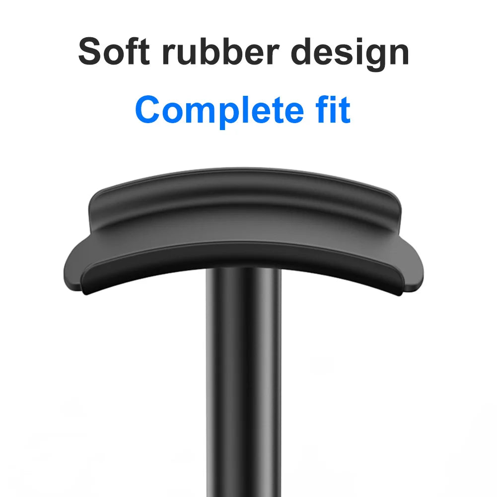 Aluminum Alloy Headphone Stand Holder Space Saving Gaming Headset Stand Rack Desktop Organizer Display Earphone Hanger Bracket