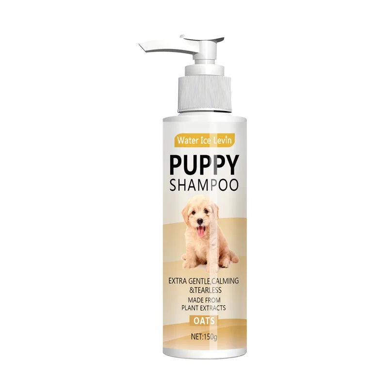 Soothing Oatmeal Puppy Shampoo for Sensitive Skin Hypoallergenic Formula with Aloe & Shea Butter to Moisturize & Calm Dryness