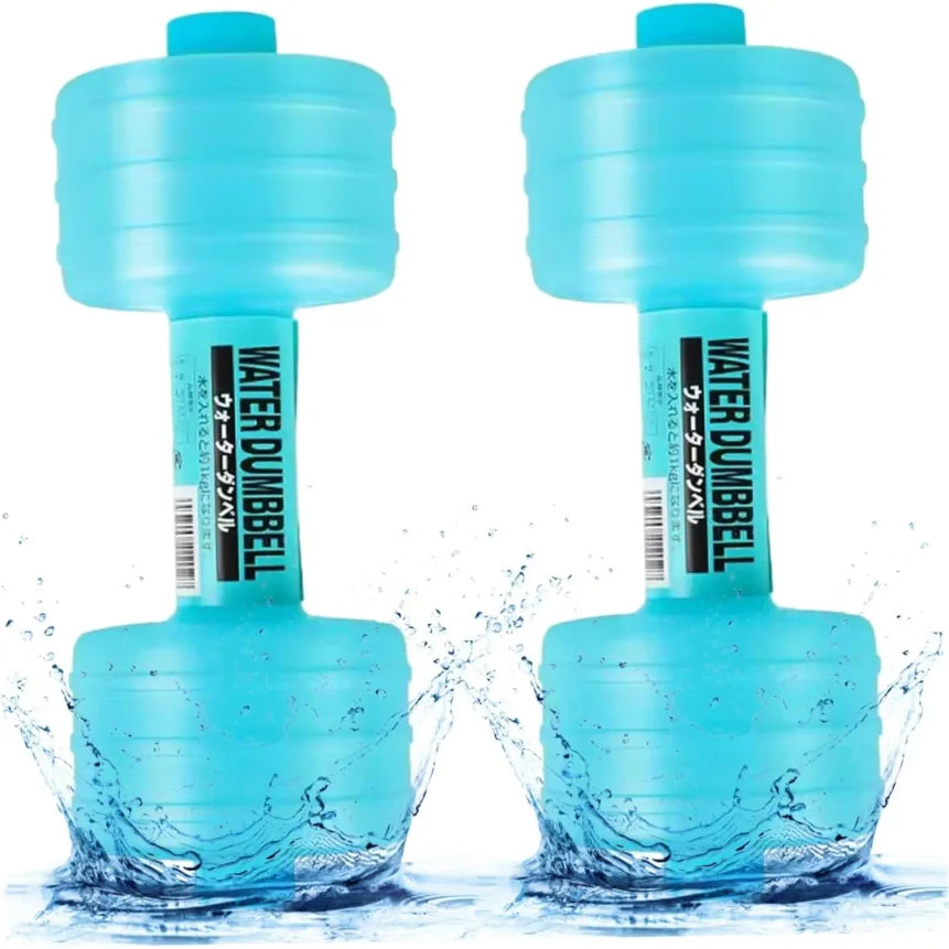 Halter de Água Portátil — Dumbbell Ajustável para Treino de Força e Tonificação