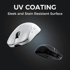 Rato MCHOSE L7 — PAW3395, 26K DPI, 39 g, Tri‑Mode, Dual 8K