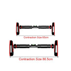 HUA Home Gym Pull-Up Bars Training Horizontal Bar Non-Slip Telescopic Chin Up Bar Fitness Training Bar Anti-Reversing Sit Up Bar
