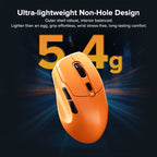 KYSONA Uranus PRO Wireless Gaming Mouse Ergonomic Mouse PAW3395 54g 8KHz Polling Rate 26000DPI For Right Big Hand PC Gamer