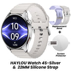 HAYLOU Watch 4S – AMOLED HD, GPS Avançado e Performance Desportiva