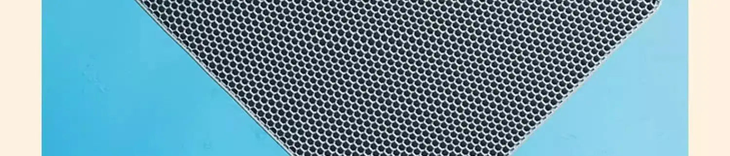 Extra Large Cat Litter Mat Heavy Duty Waterproof 2 Layer Non Slip Washable Pet Floor Protector Litter Box Sand Stopper