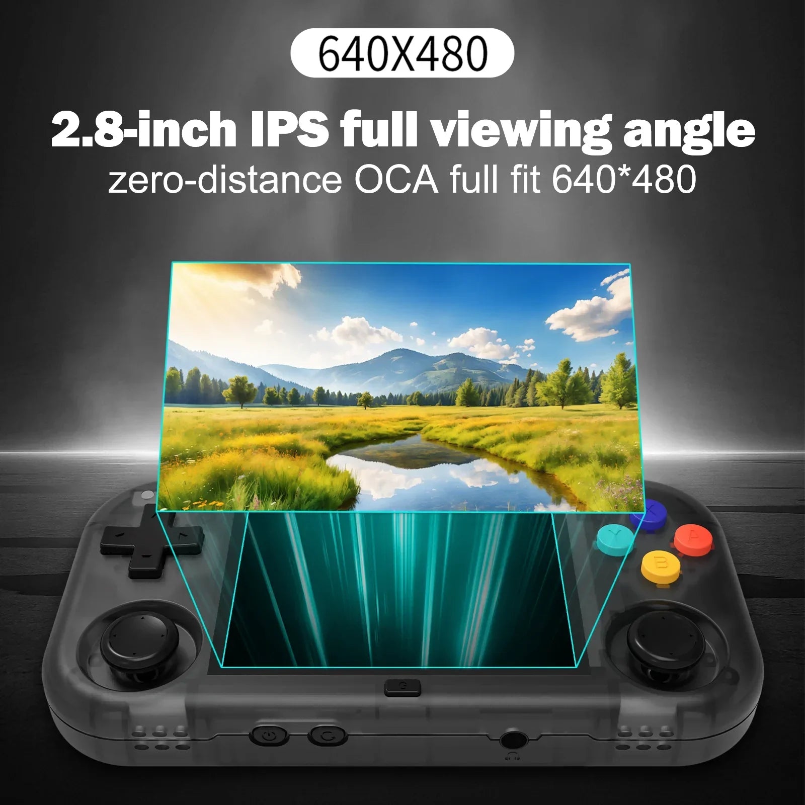 Ampown XU MINI M Handheld Game Console 2.8'' Screen Linux OS MINIM Retro Simulator Video Player Portable Console Children Gifts