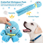 Valentine's Day Dog Enrichment Toys, Octopus Dog Toys, Dog Snuffle Toy, Helps Pets Eat Slowly, Dog Puzzle Game Interactive Toy