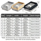 Stainless Steel Litter Box, Semi-enclosed Splash-proof And Leak-proof Design, Removable Lid, Suitable For Big Cats, And More