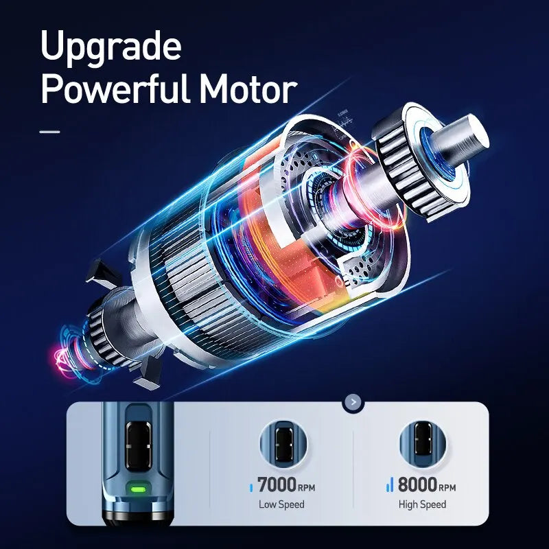 ROJECO N30 Electric Nail Clippers for Dogs, Nail Grinder, Rechargeable Professional Pet Clipper for Cat Claws, Cutter, Grooming