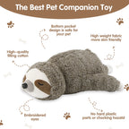 Peluche Sloth com Batimento Cardíaco – Brinquedo Calmante para Cachorros