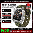 Smartwatch Militar 2026 – Robustez Extrema, Lanterna LED e Autonomia XL