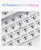 Ajazz AK820/AK820Pro Gaming Mechanical Keyboard Bluetooth 5.1/Wireless/C-Wired Customized Keyboard with Knob Hot Swapping Gasket