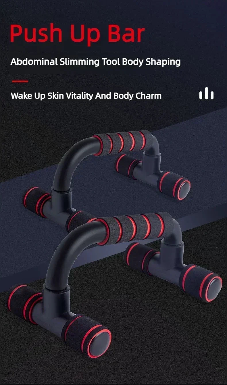 H‑Grip PushUp Pro – Barras de Flexão Antiderrapantes para Treino de Braços e Peito (2 pcs)