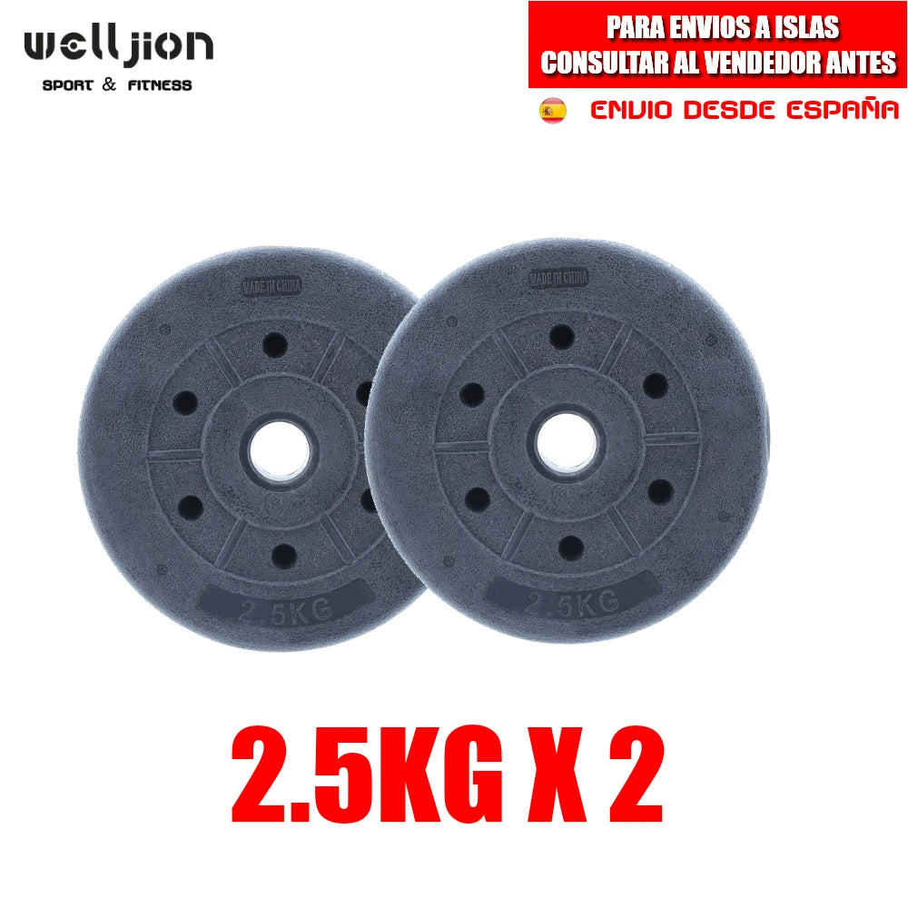 Weight Bars for Bodybuilding Training, 2.5-15 kg, 1.8 m, 1.5 m, 1.2 m